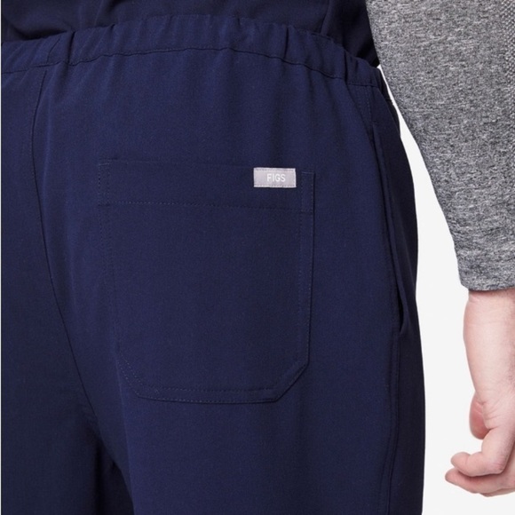 Figs Technical Collection Pisco Mens Scrub Pants Navy Stretch FM4500 Uniform - Picture 12 of 15